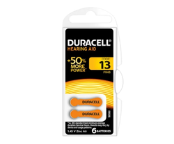 Duracell 13/PR48 Hearing Aid Battery - 6 Pack