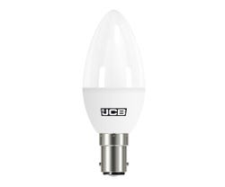 JCB 6w LED Candle Opal SBC 3000K - S10980