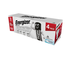 Energizer 4.2w LED GU10 50° 6500k - 4 Pack - S14426