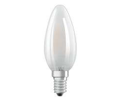 Osram 4w Frosted LED Candle SES 4000k