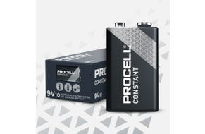 Duracell Procell 9v Alkaline Battery - 10 Pack