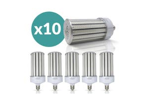 Bright Source 200w E40 6000k Corn Lamp - Cool White - Multipack 10x