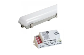 Bright Source 4ft 30w IP65 Twin LED Non-Corrosive CCT - 0-10v Dimmable - Microwave Sensor