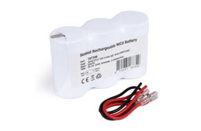 Bright Source 3.6v 4.0ah 3 Cell Emergency Battery (Side By Side)
