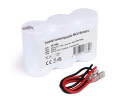 Bright Source Emergency 3 Cell Battery Side by Side 3.6v 4.0ah