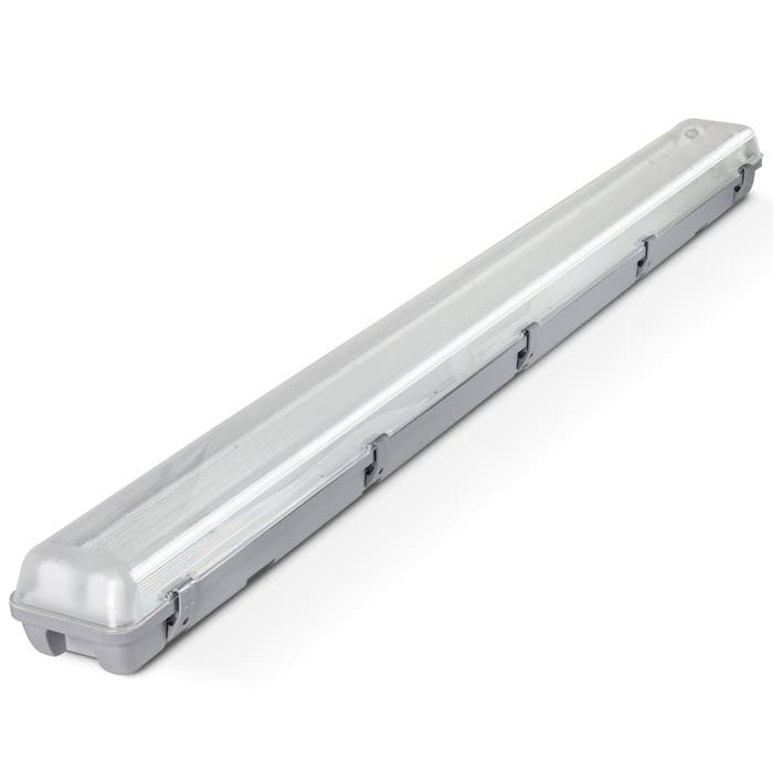 5ft 58w IP65 Twin Fluorescent Non Corrosive Fitting - Emergency