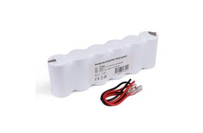 Bright Source 7.2v 4.0ah 6 Cell Emergency Battery (Side By Side)