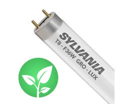 Sylvania 4ft 36w T8 Gro-Lux Fluorescent Tube 