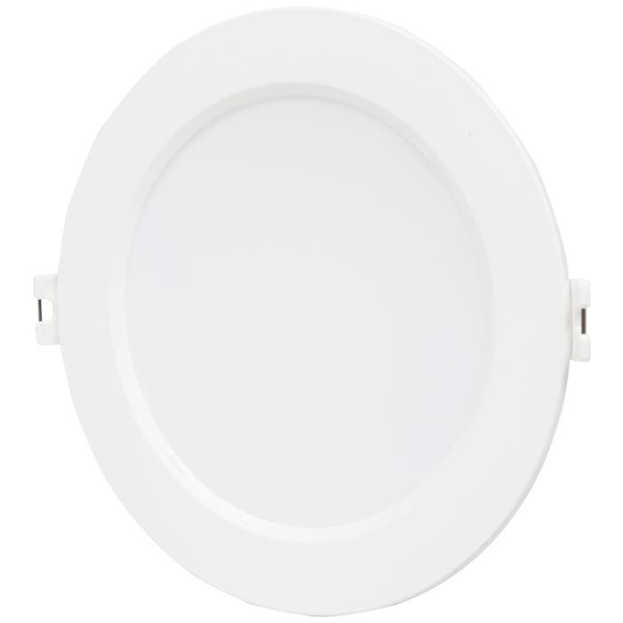Bright Source Core 9w 157mm LED Round Panel - Cool White - Cutout 125mm