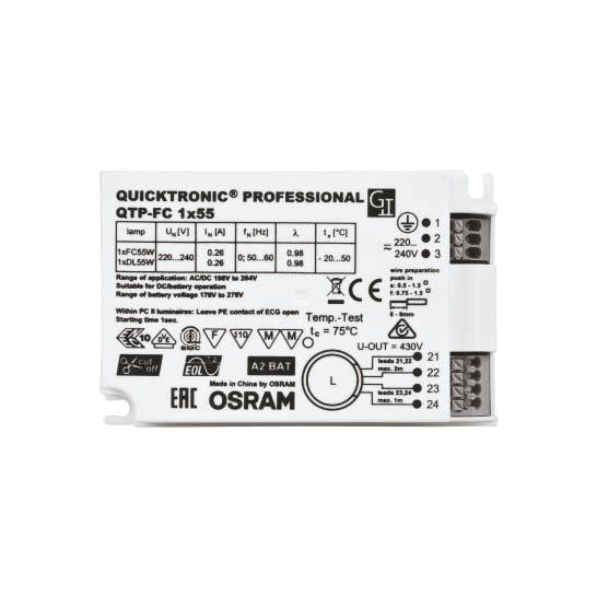 OSRAM QTP-FC 1X55/230-240