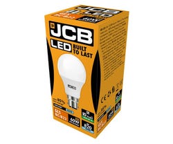 JCB 10w LED GLS Opal BC 6500K - S10991 Picture of Box